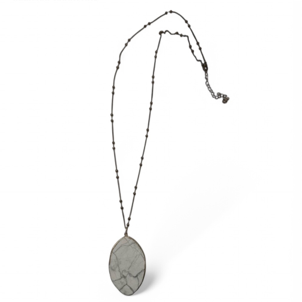 Marble Pendant Necklace